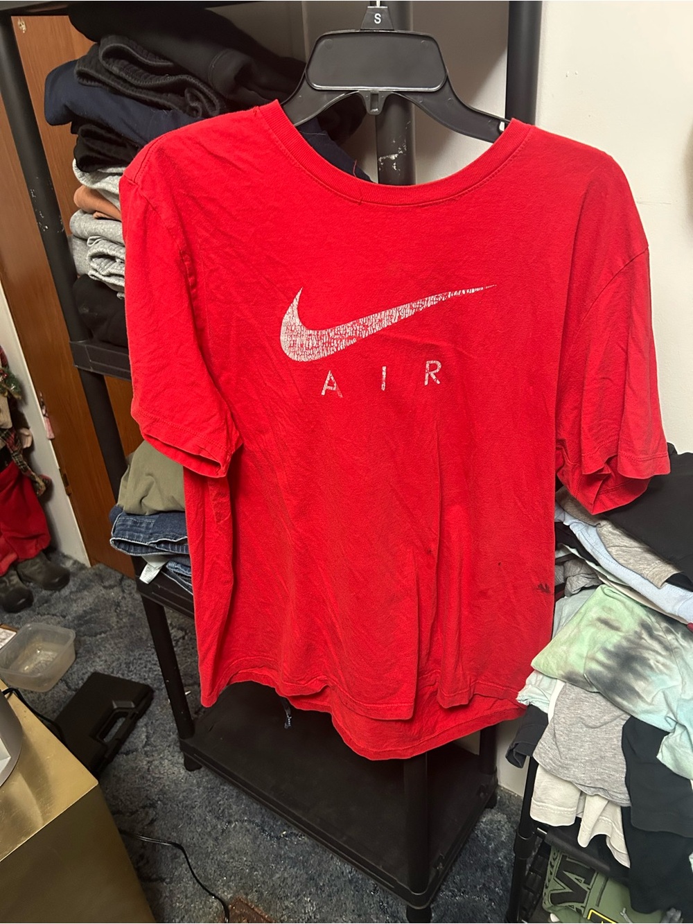 Nike Red Swoosh Air Tee